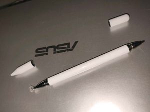 2 in 1 Stylus Pen(White) with Ballpoint 🖊️