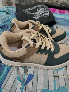 Stylish Asian Sneakers and Snitch Shirt