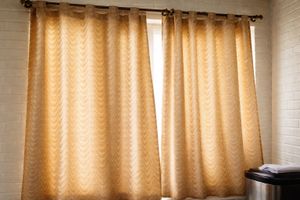 Textured window Curtains