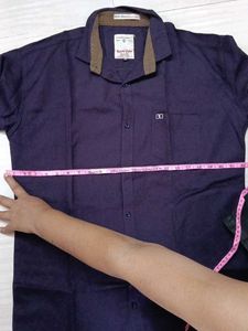 Shirt Like A New And  Dark Wine Colour Size Xl