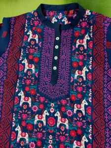 Georgette printed kurti