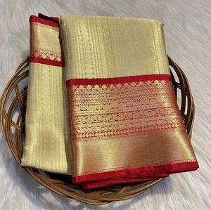 New Without Tag- Banarasi Tissue Silk Saree