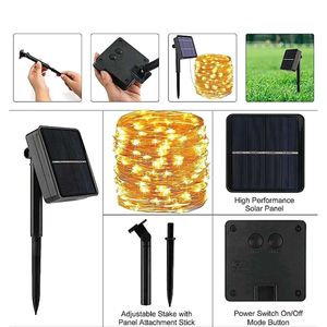 Solar Fairy String Light 200 LEDs 22 Meter
