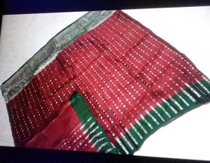 Elegant Maroon Saree