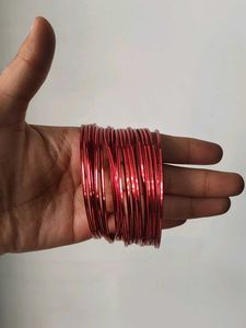 Set of Red Bangles