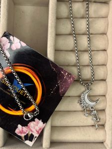 Moon &amp; Stars Necklace