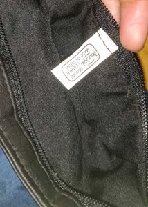 Leather Black Waist Bag