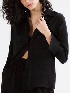 Black Satin Shirt 🎱