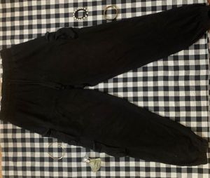 Black Cargo Pants