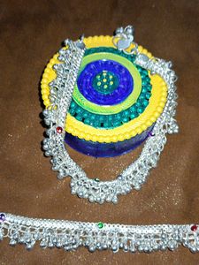 Women Anklets (Payal)with Cute Box