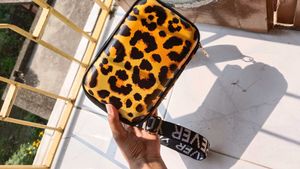 Leopard Print Crossbody Bag