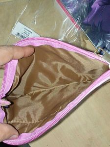 chambor Sparkly Pink Pouch