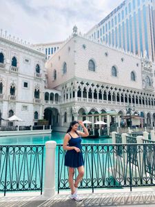 Elegant Navy Blue Mini Dress (frock)