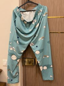 Cute Cloud Print Coord Set