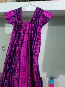 Vibrant Pink &amp; Purple Nightgown