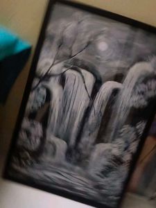 Handmade Waterfall Painting