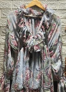Floral Ruffle playsuit
