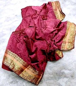 Mauve Colour Poly Silk Blouse