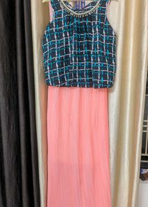 Pleated Maxi Dress