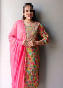 multi colour kurta set 💗