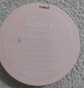 MYGLAMM KPLAY ( PEACH BLUSH)