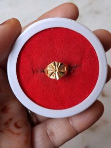 Gold flower desine baby Ring