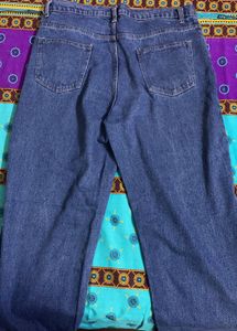 Classic Blue Straight LegDenim Jeans