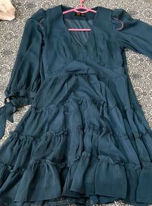 navy cute party dress