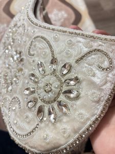 bridal crystal handbag