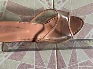 Trendy Clear Strap Heels