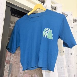Blue Graphic T-Shirt