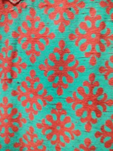 Westside Brand Kurta In Maroon And Green