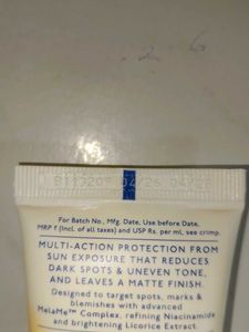 Asaya Spot Light Sunscreen SPF 50