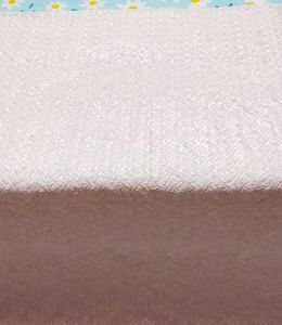 heavy Chikankari Pink embroidery Dress material M