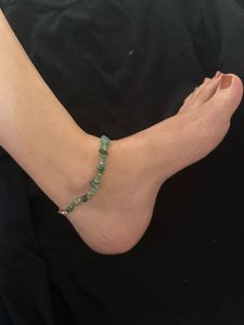 Green Aventurine  Anklets