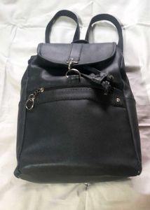 Mini Black Backpack Women's College School Bag 🎒