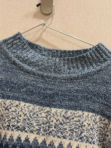 Blue Knitted Sweater