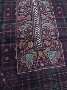 Elegant Plaid Kurta with plazo