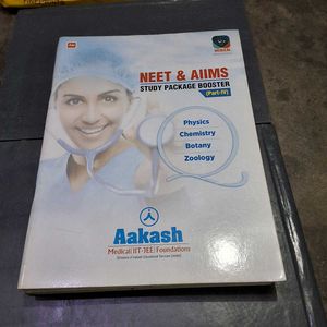 Aakash NEET &amp; AIIMS Study Package Booster Books