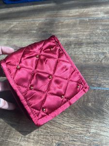 Small Jewelry Organizer cum Pouch