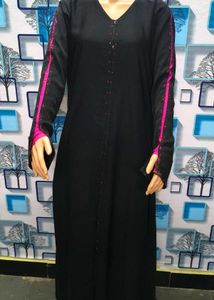 Elegant Black Abaya Burqa Latest Designer Pc