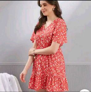 Floral Mini Dress