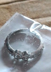 Infinity Symbol Ring with Gems