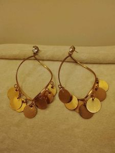 Bohemian Coin Dangle Earrings
