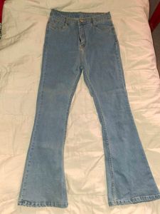 Light Wash Flare Jeans