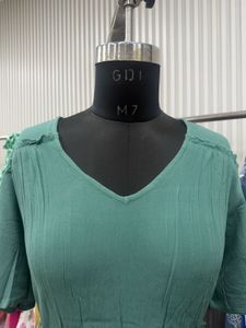 Elegant Green Maxi Dress