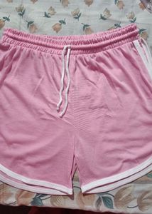 Pink booty shorts