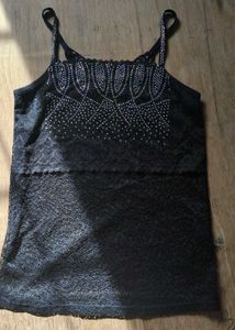 Elegant Black Lace Camisole