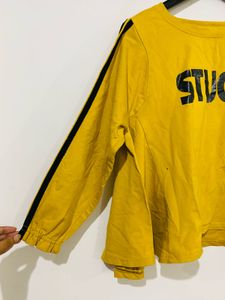 Yellow Studio Graphic Long Sleeve Top