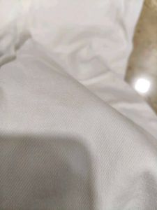 H &amp; M  White Straight Leg Pants